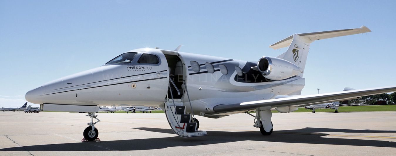 Phenom 100 jet ligero ejecutivo