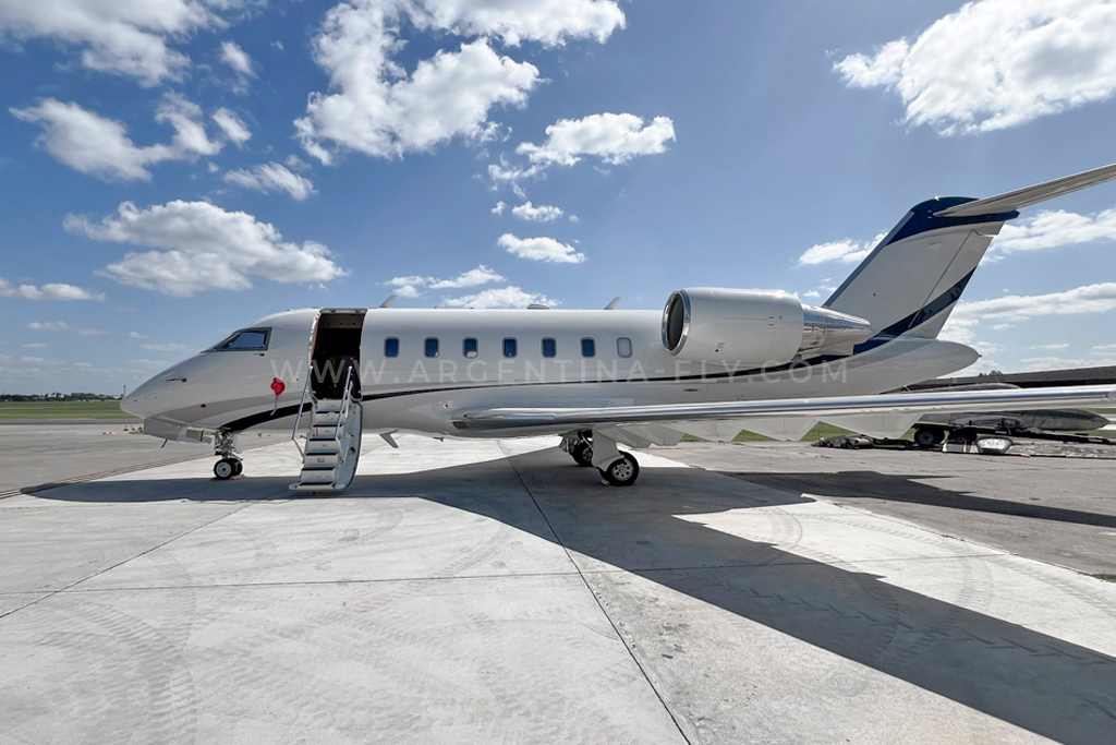 Charter Challenger 605 � avi�n para 9 pasajeros